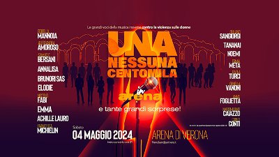 Acquista Biglietti UNA NESSUNA CENTOMILA In Arena Sabato 04 Mag 2024 ...