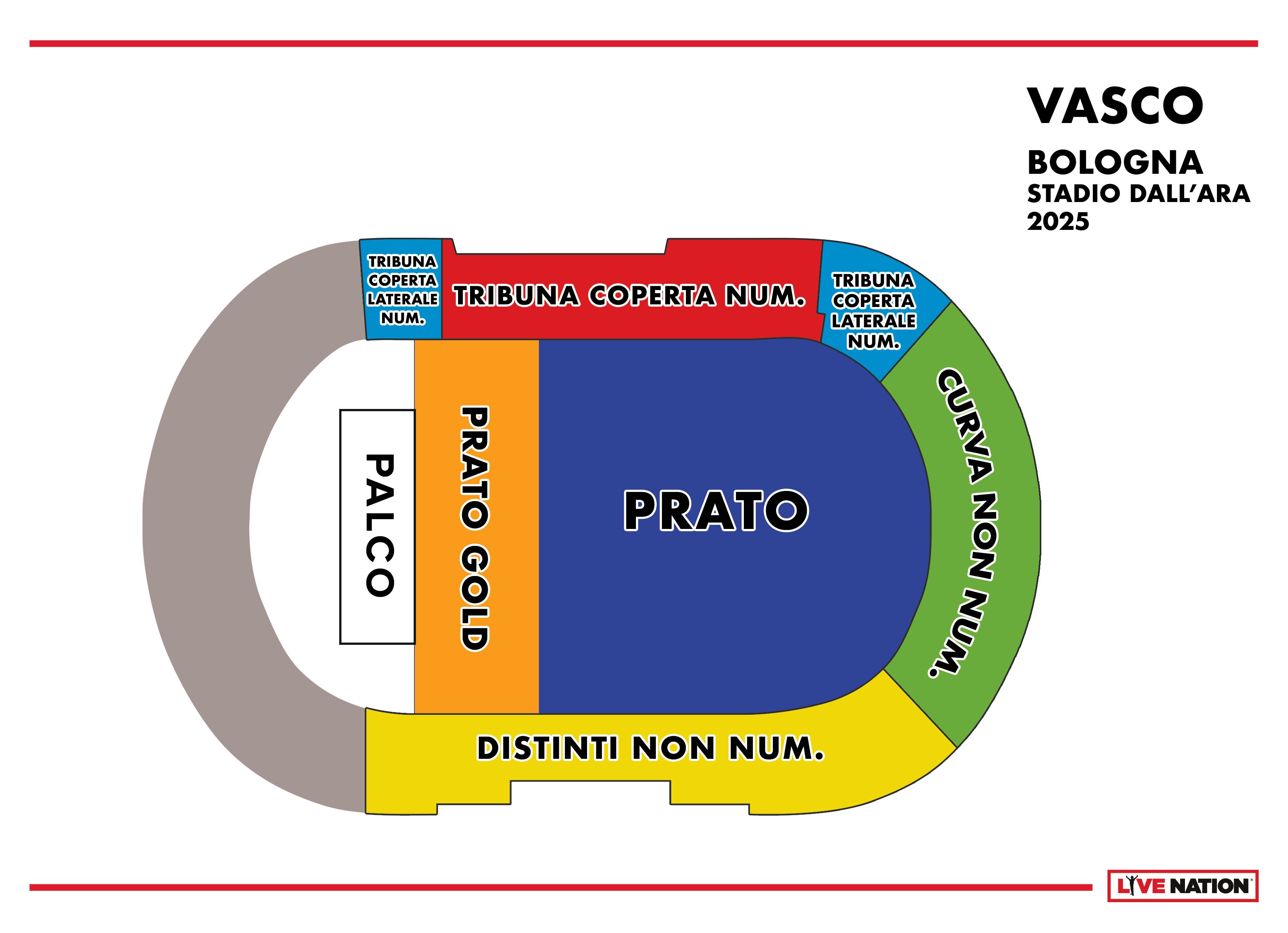 Vasco Rossi Stadio Dall Ara June Tickets Ticketmaster